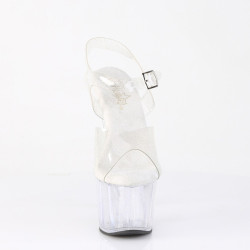 Pleaser ADORE-708MMG Glitter Platform High Heel Sandal