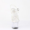 Pleaser ADORE-708MMG Glitter Platform High Heel Sandal