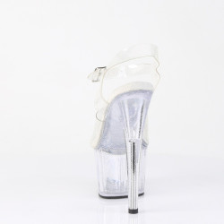 Pleaser ADORE-708MMG Glitter Platform High Heel Sandal