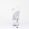 Pleaser ADORE-708MMG Glitter Platform High Heel Sandal