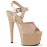 Pleaser ADORE-708N Cream Jelly Like High Heeled Sandals