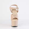 Pleaser ADORE-708N Cream Jelly Like High Heeled Sandals