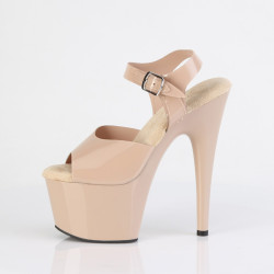Pleaser ADORE-708N Cream Jelly Like High Heeled Sandals