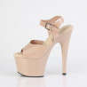 Pleaser ADORE-708N Cream Jelly Like High Heeled Sandals