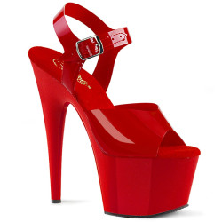Pleaser ADORE-708N Red Jelly Like High Heeled Sandals