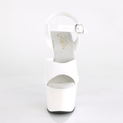 Pleaser ADORE-708N White Jelly Like High Heeled Sandals