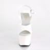 Pleaser ADORE-708N White Jelly Like High Heeled Sandals