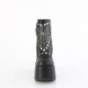 Demonia CAMEL-70 Black Vegan Chunky Platform Boots