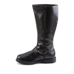 Funtasma CAPTAIN-100 Black Vegan Men Boots