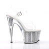 Pleaser ADORE-708SRS White Insole Platform High Heels