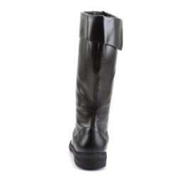 Funtasma CAPTAIN-105 Black Vegan Men Boots