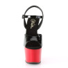 Pleaser ADORE-709 Black Red Platform Women High Heels