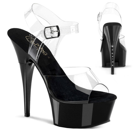 Pleaser ADORE-709 Baby Blue Platform Women High Heels