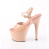 Pleaser ADORE-709 Blush Platform High Heels Shoes Women