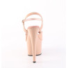 Pleaser ADORE-709 Blush Platform High Heels Shoes Women