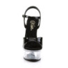 Pleaser CAPTIVA-609 Clear Platform High Heeled Shoes