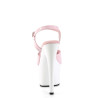 Pleaser ADORE-709 Rose White Platform High Heeled Shoes