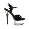 Pleaser CAPTIVA-609 Clear Platform High Heeled Shoes