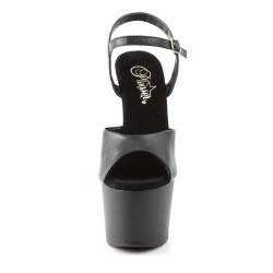 Pleaser ADORE-709 Black Platform Women High Heels Shoes