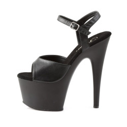 Pleaser ADORE-709 Black Platform Women High Heels Shoes