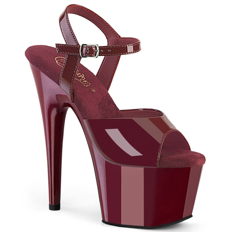 Pleaser ADORE-709 Burgundy Platform High Heels Shoes Pleaser ADORE-709 Burgundy Platform High Heels Shoes