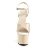 Pleaser ADORE-709 Cream Platform Women High Heels Shoes