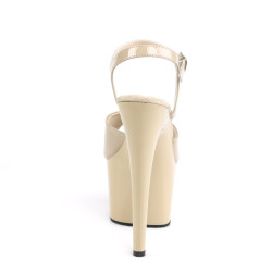 Pleaser ADORE-709 Cream Platform Women High Heels Shoes