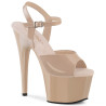 Pleaser ADORE-709 Nude Platform Women High Heels Shoes