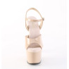 Pleaser ADORE-709 Nude Platform Women High Heels Shoes