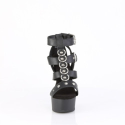 Pleaser CAPTIVA-658 Black Vegan Leather Sale Women