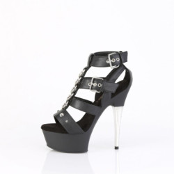 Pleaser CAPTIVA-658 Black Vegan Leather Sale Women