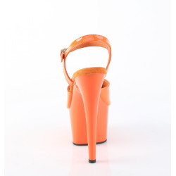 Pleaser ADORE-709 Orange Platform Women High Heels Shoe