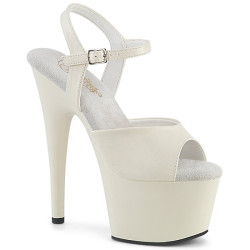 Pleaser ADORE-709 White Platform Women High Heels Shoes