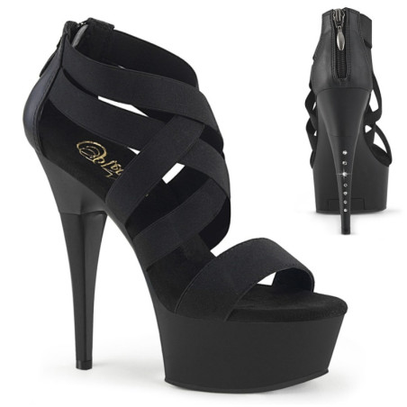 Pleaser ADORE-709 White Platform Women High Heels Shoes