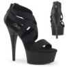 Pleaser ADORE-709 White Platform Women High Heels Shoes
