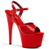 Pleaser ADORE-709 Red Platform Women High Heels Shoes