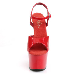 Pleaser ADORE-709 Red Platform Women High Heels Shoes