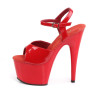 Pleaser ADORE-709 Red Platform Women High Heels Shoes