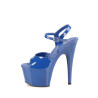 Pleaser ADORE-709 Blue Platform High Heel Sandal Women