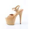 Pleaser ADORE-709 Toffee Platform High Heeled Sandals