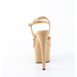 Pleaser ADORE-709 Toffee Platform High Heeled Sandals