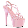 Pleaser ADORE-713 Rose Criss Cross Straps High Heels