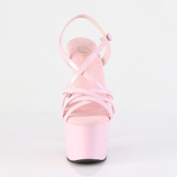 Pleaser ADORE-713 Rose Criss Cross Straps High Heels