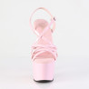 Pleaser ADORE-713 Rose Criss Cross Straps High Heels