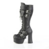 Demonia CHARADE-230 Black Vegan Chunky Platform Boots