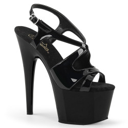 Pleaser ADORE-730 Patent Platform High Heeled Sandals