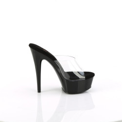 Pleaser EXCITE-601 Transparent Black Sale Women