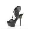 Pleaser CAPTIVA-600-14 Black Ankle Cuff High Heel Shoe