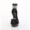 Fabulicious COCKTAIL-525 Suede D'Orsay High Heeled Sandals