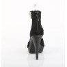 Fabulicious COCKTAIL-525 Suede D'Orsay High Heeled Sandals